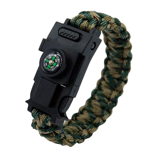 браслет для выживания из паракорда