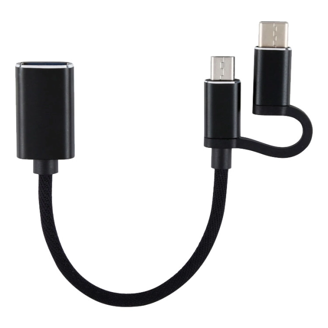 otg кабель micro-usb type-c