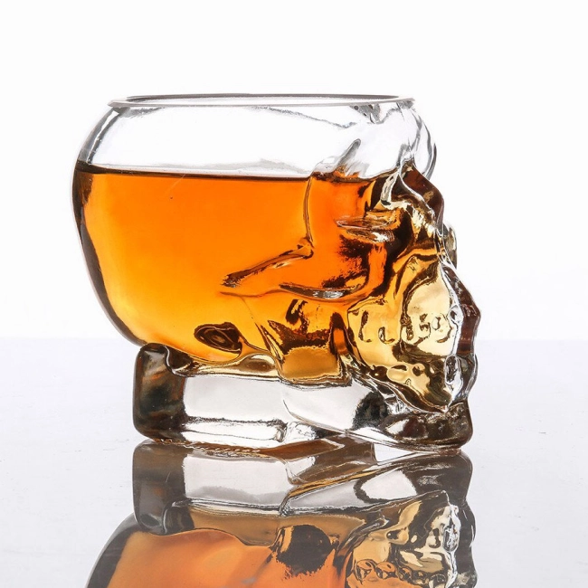 стопка в виде черепа