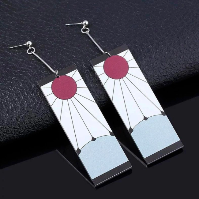 серьги танджиро