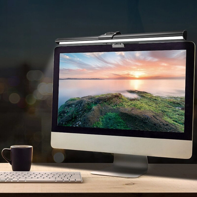 led лампа на монитор