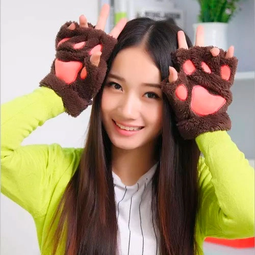 перчатки лапки без пальцев