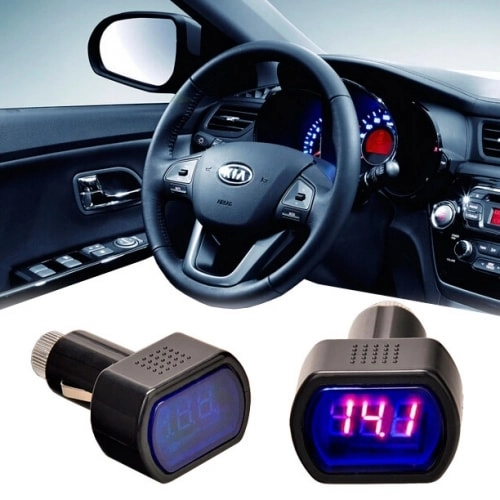 Вольтметр від прикурювача