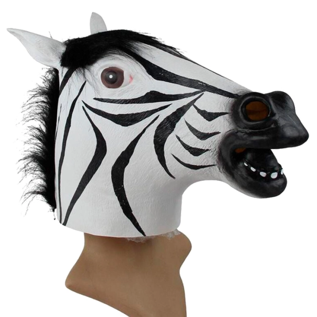 маска зебры