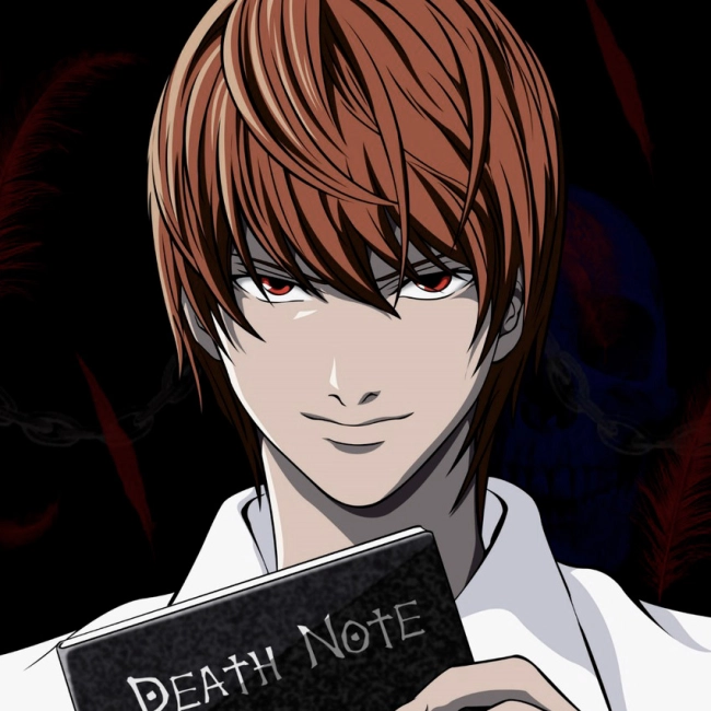 перука ягами лайта