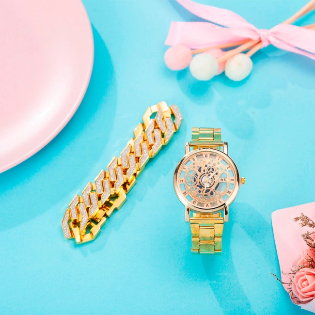 жіночі наручний годинник з браслетом