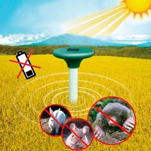 ультразвуковий відлякувач кротів