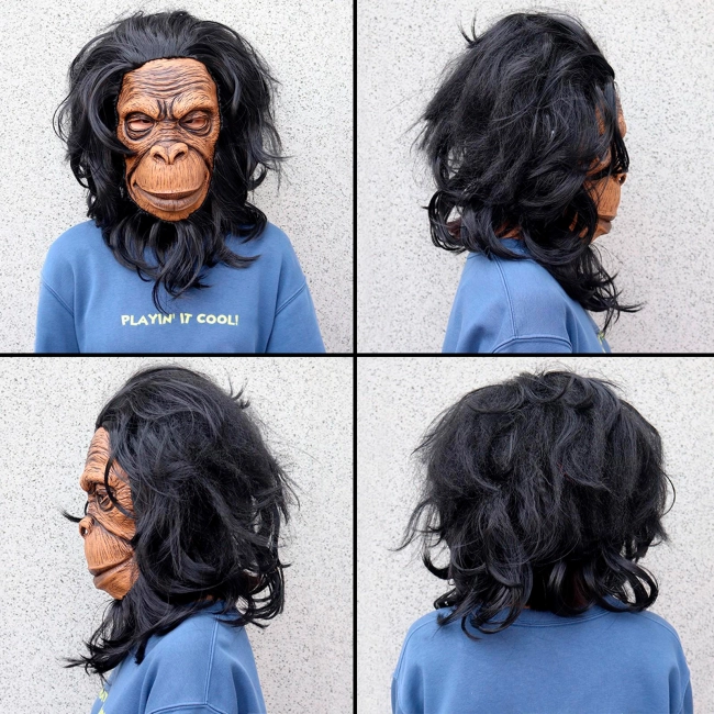 маска на лицо обезьяна