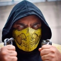 маска скорпіон з mortal kombat