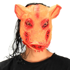 Маска голова свині з фільму Пила маска свині