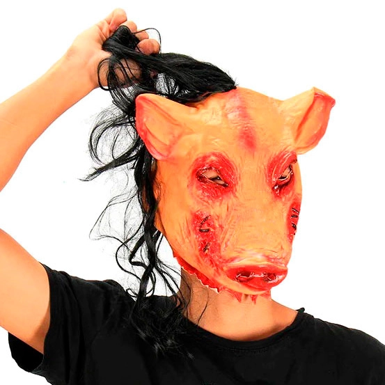 маска свині з пилки