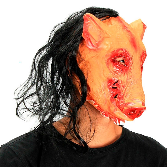 маска свині на голову