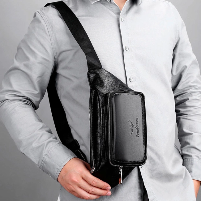 сумка на пояс мужская