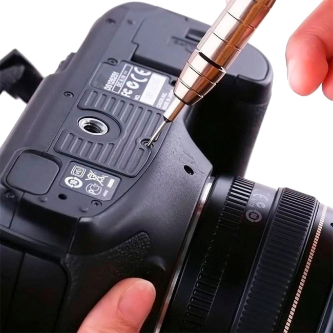 биты с отверткой в чехле