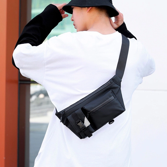 сумка бананка через плече чоловіча