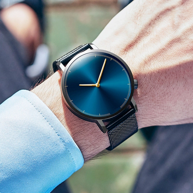 мужские минималистичные часы