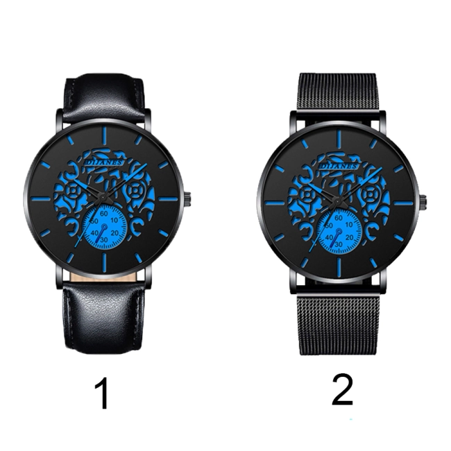 чоловічий годинник зі сталевим ремінцем