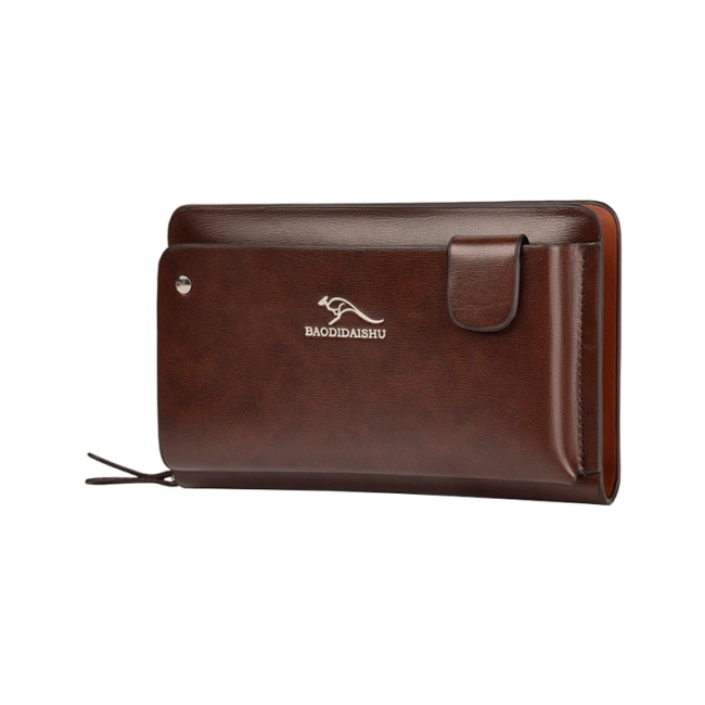 мужской клатч с ремешком