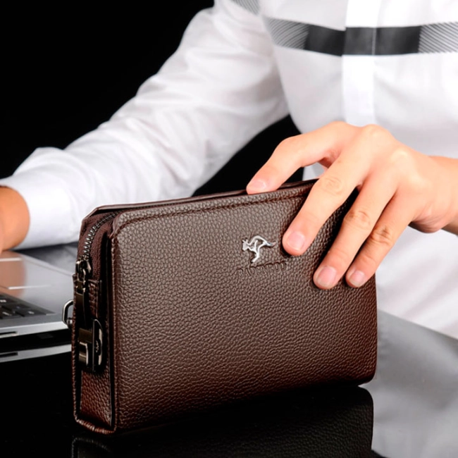 мужской кошелек клатч