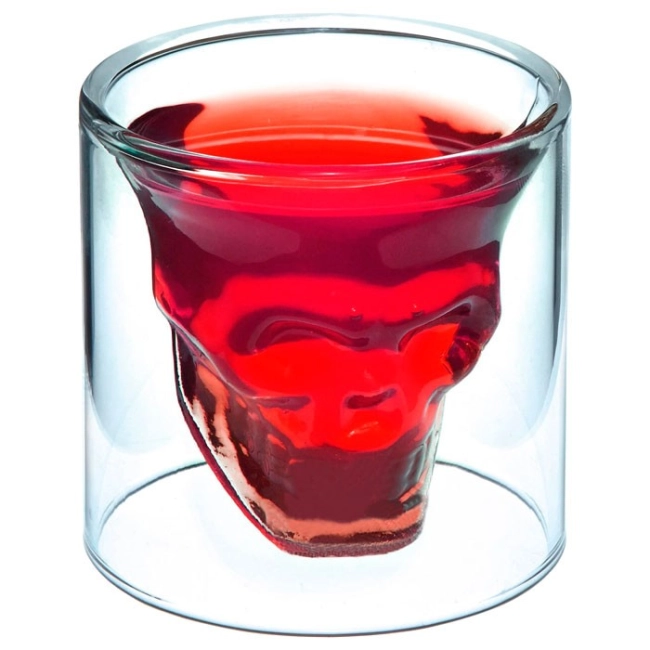 стакан череп