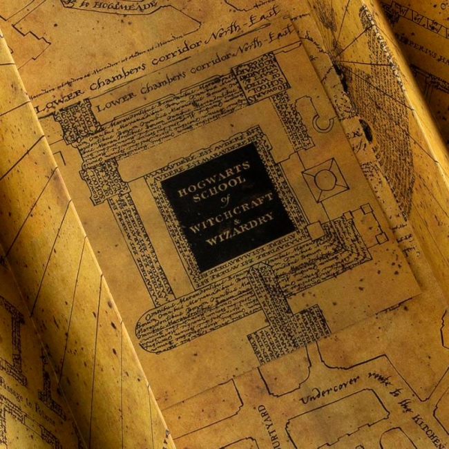 harry potter карта мародеров