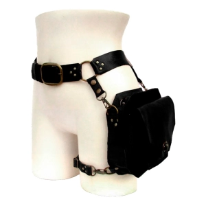 сумка с креплением на ногу