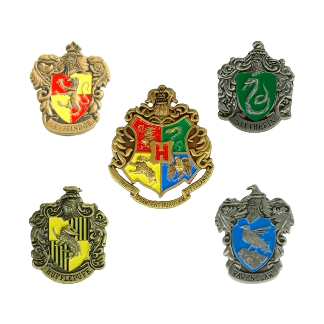 гаррі поттер значки факультетів