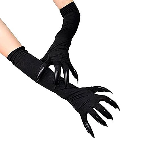 довгі рукавички з кігтями