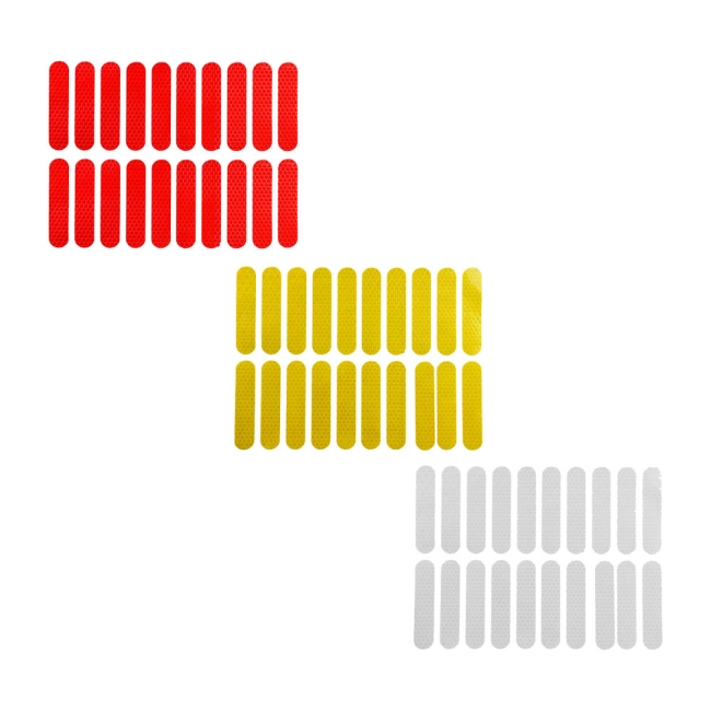 наклейки на электросамокат светоотражающие