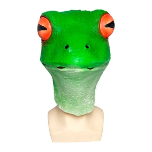 Маска лягушки на голову маска лягушки