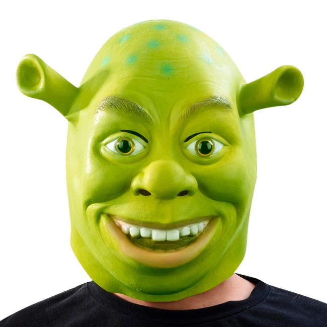 маска шрека на голову