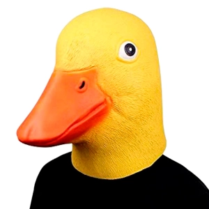 Латексна маска гусака на голову маска гусака