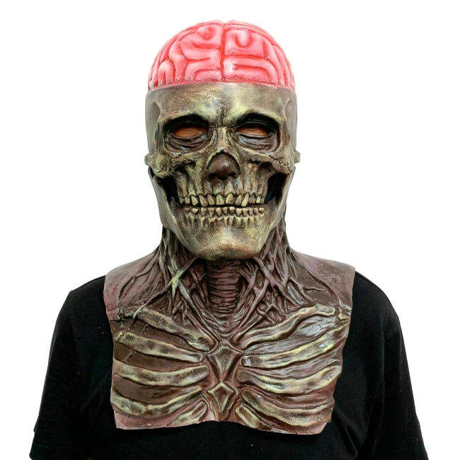 маска череп человека