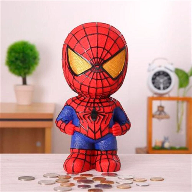 копилка в виде человека паука