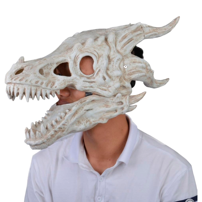 подвижная маска дракона