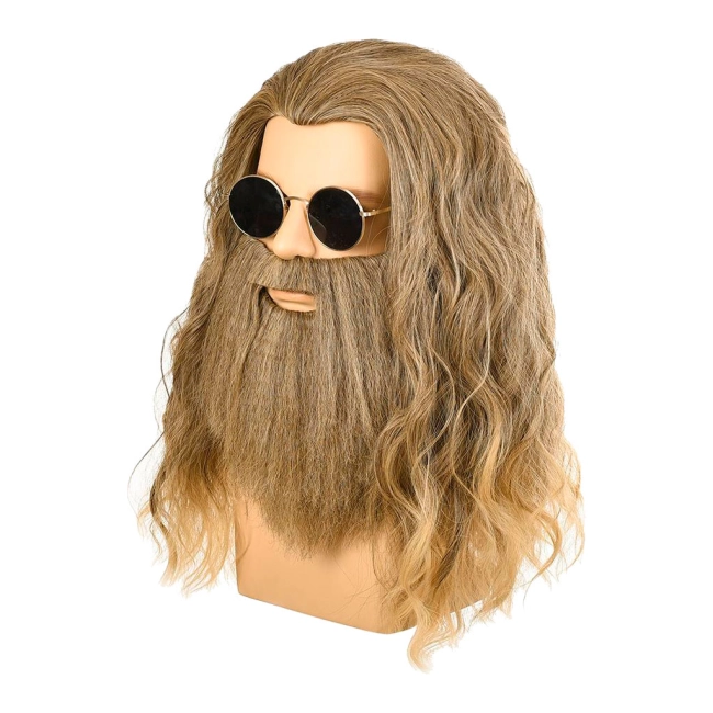 парик с бородой и усами