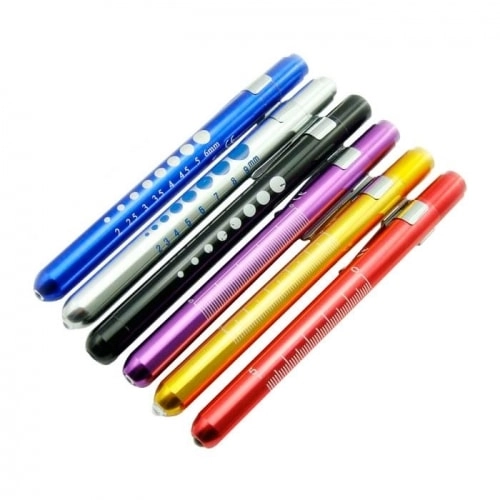 ручка с фонариком