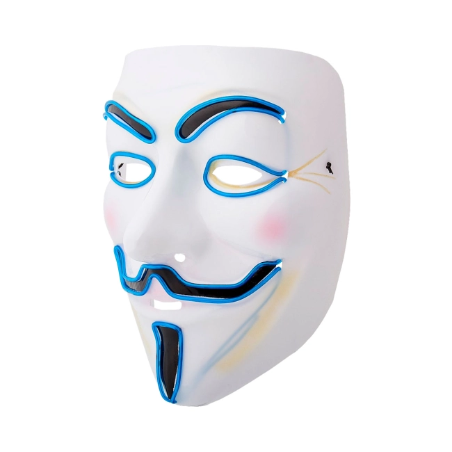 светящаяся маска гай фокс