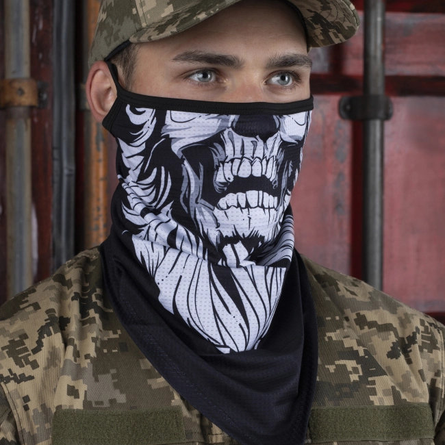 купить маску шарф череп