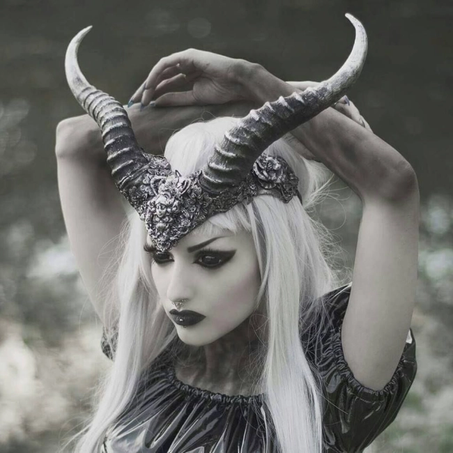 роги демона на голову