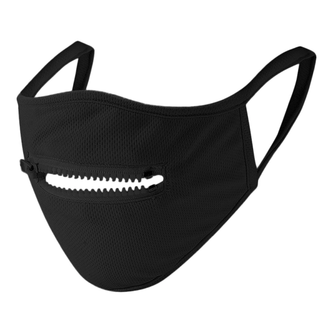 маска с замком на рту