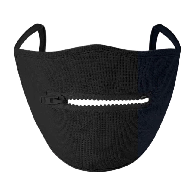 маска на рот с молнией