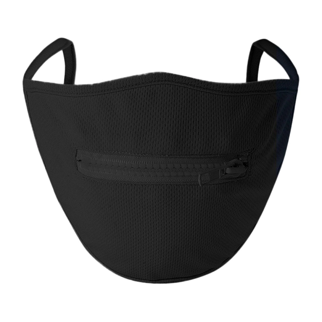 маска с молнией на рту