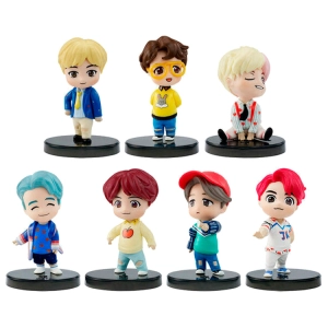 Коллекционные фигурки BTS (БТС) 7 шт фигурки бтс