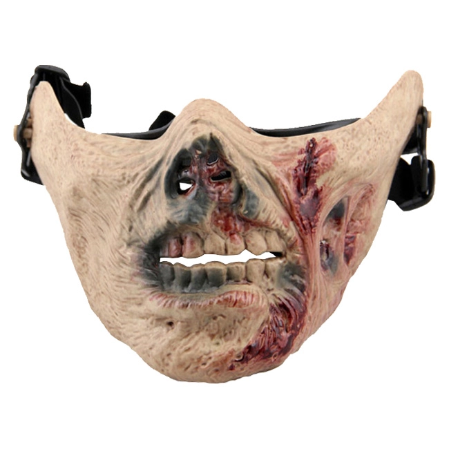 маска на рот зомби