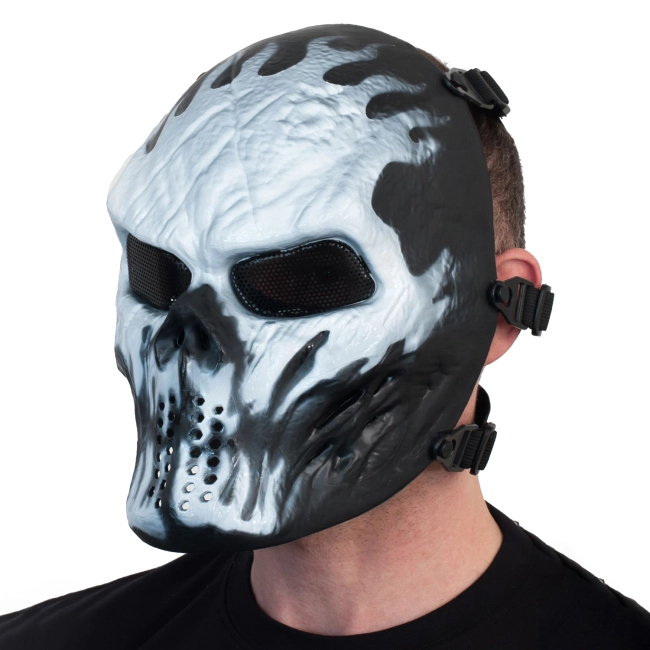 захисна тактична маска череп