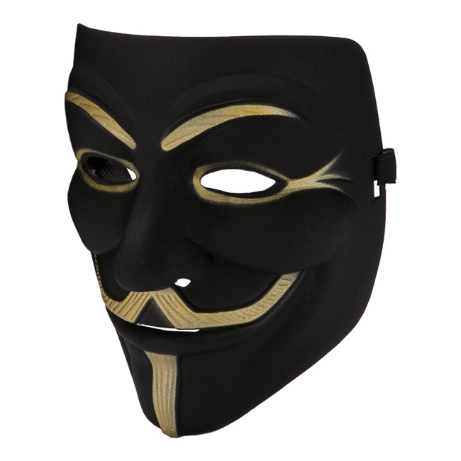 чорна маска анонімусу