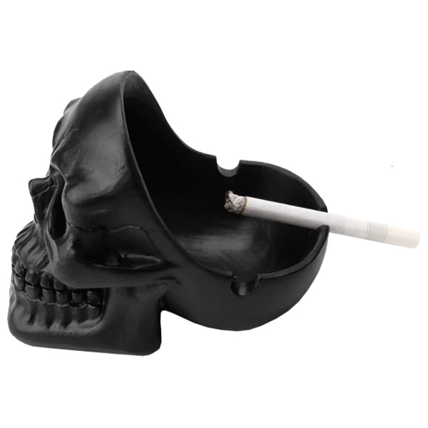 попільничка у формі череп