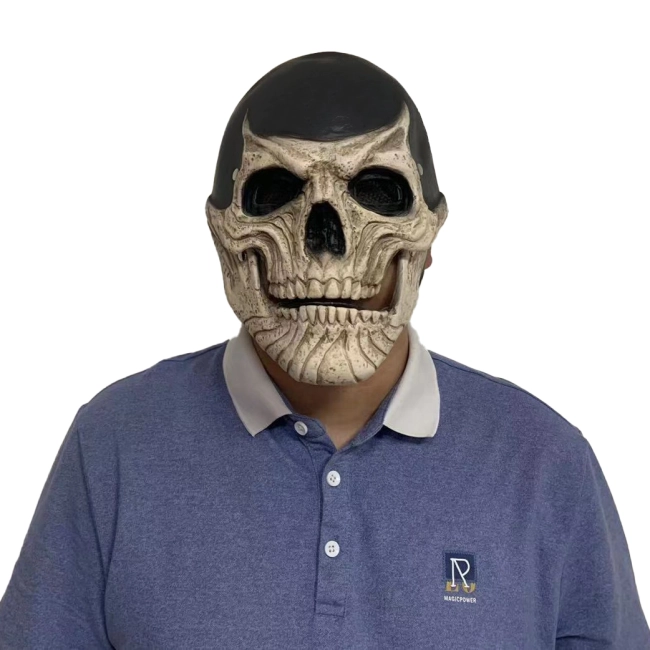 маска череп з рухомою щелепою