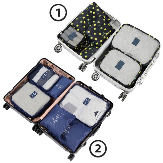 набір органайзерів для валізи